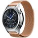 Curea ceas Smartwatch Samsung Galaxy Watch 46mm, Samsung Watch Gear S3, Rose Gold Milanese Loop, iUn