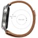 Curea ceas Smartwatch Samsung Galaxy Watch 46mm, Samsung Watch Gear S3, Rose Gold Milanese Loop, iUn